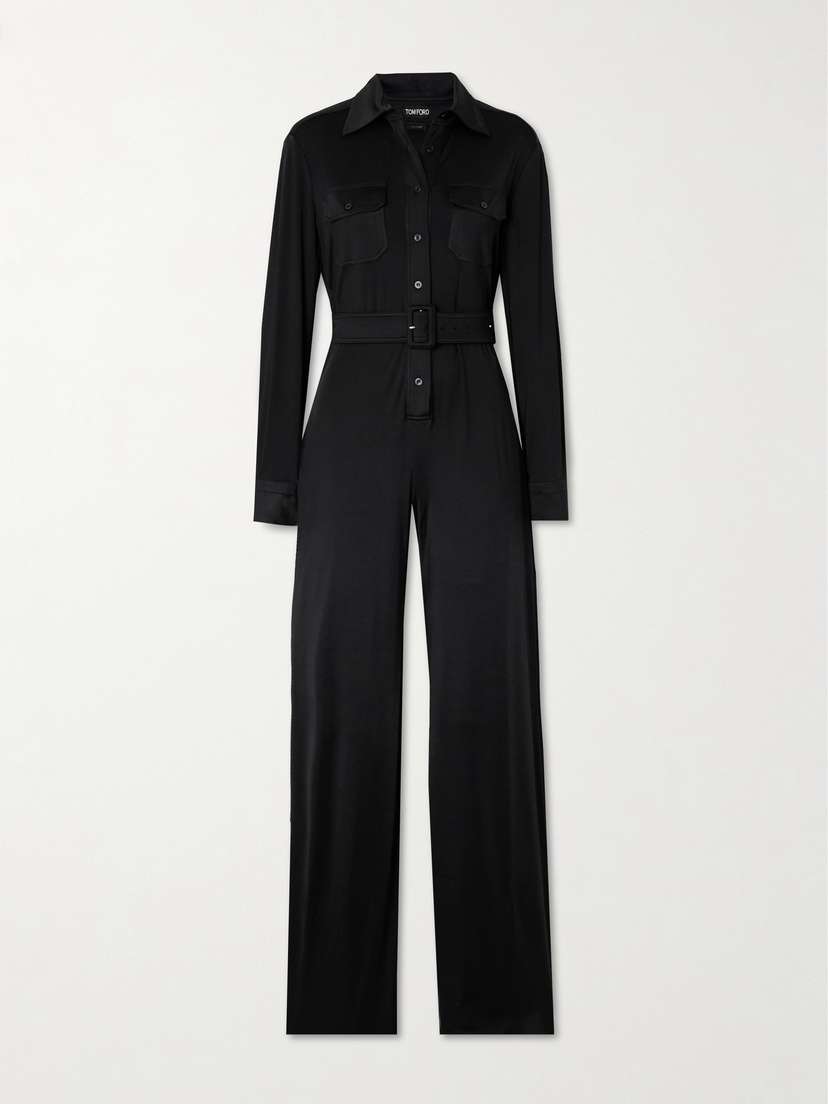 Tom Ford Stretch Satin-jersey Jumpsuit