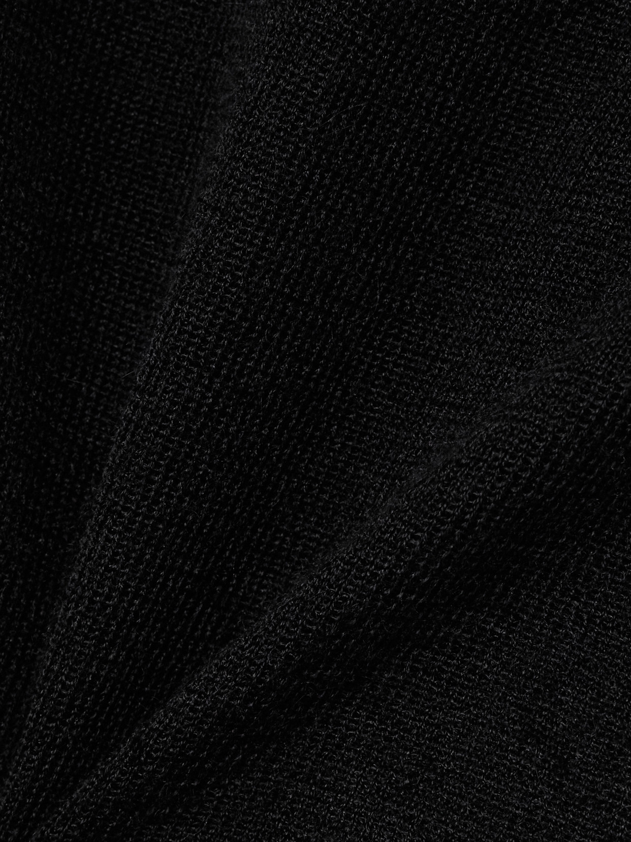 Tom Ford Cashmere And Silk-blend Sweater In Black