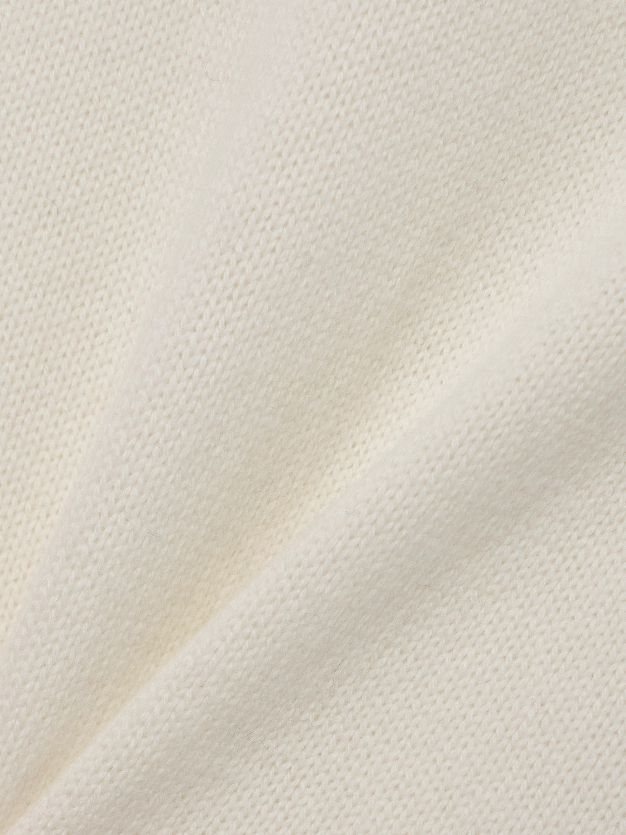 Tom Ford Cutout Cashmere Turtleneck Midi Dress In White