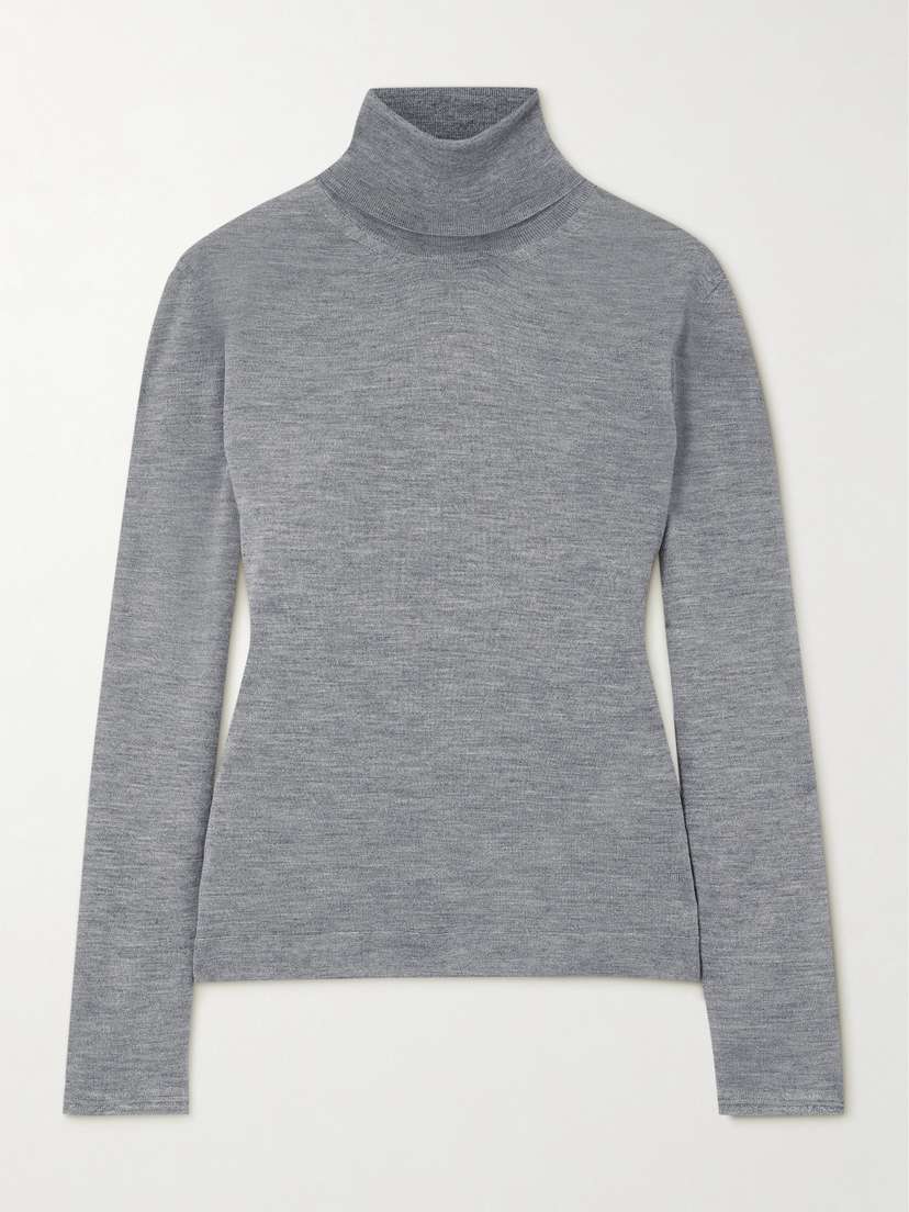 Tom Ford Cashmere And Silk-blend Turtleneck Sweater