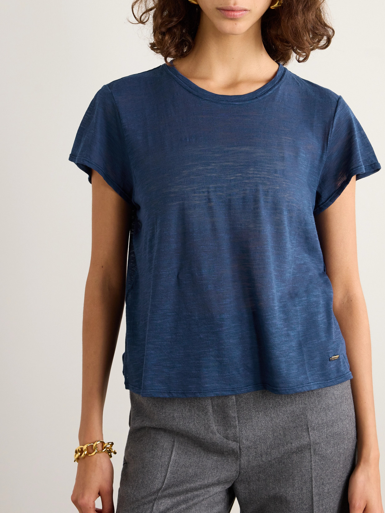 Cotton-Blend T-Shirt