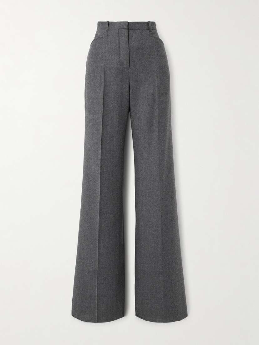 Tom Ford Wool-blend Twill Straight-leg Pants
