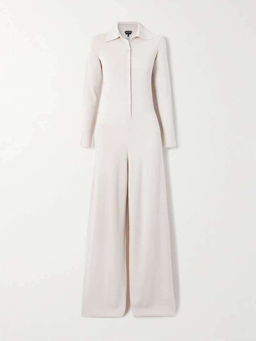 Tom Ford Cashmere And Silk-blend Jumpsuit