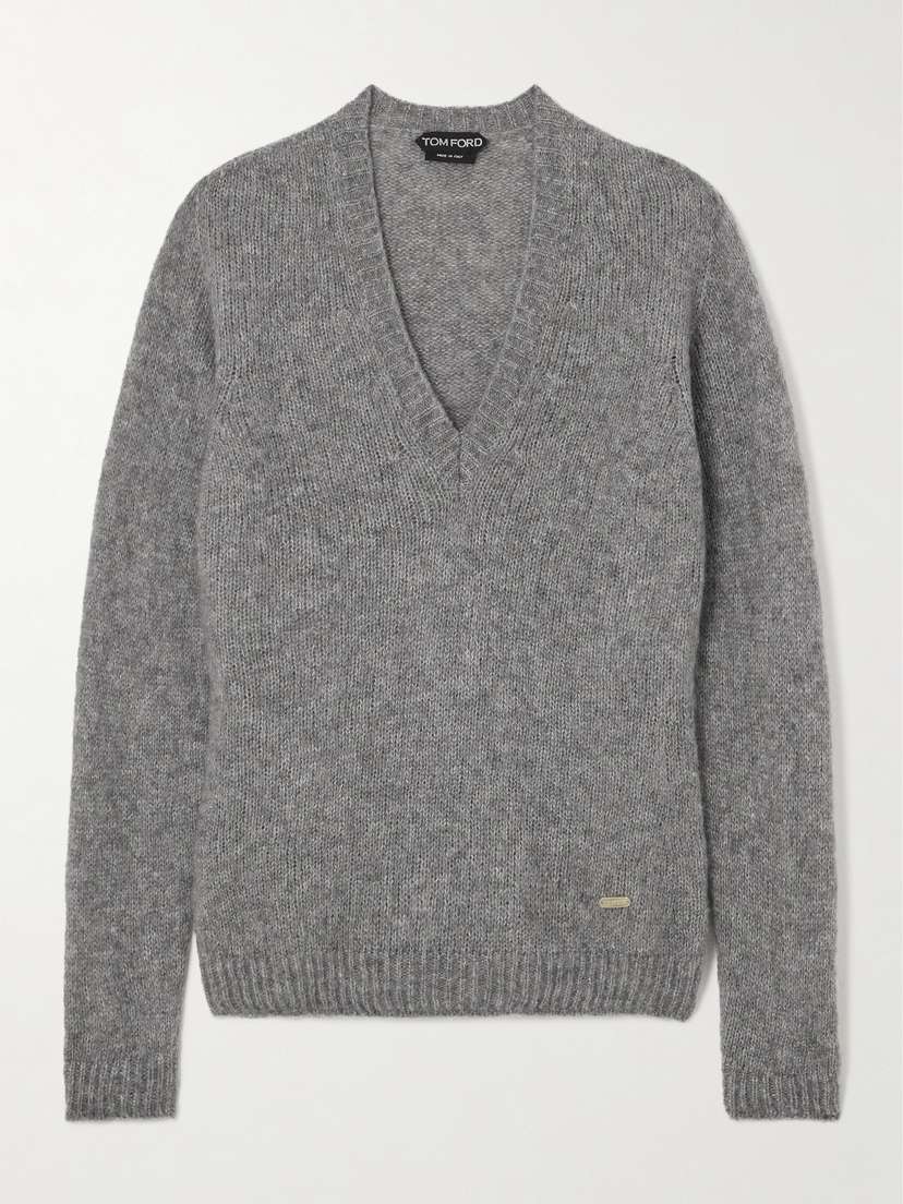 Tom Ford Cashmere And Silk-blend Sweater - x large