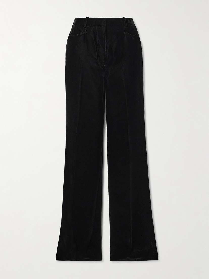 Tom Ford Velvet Straight-leg Pants