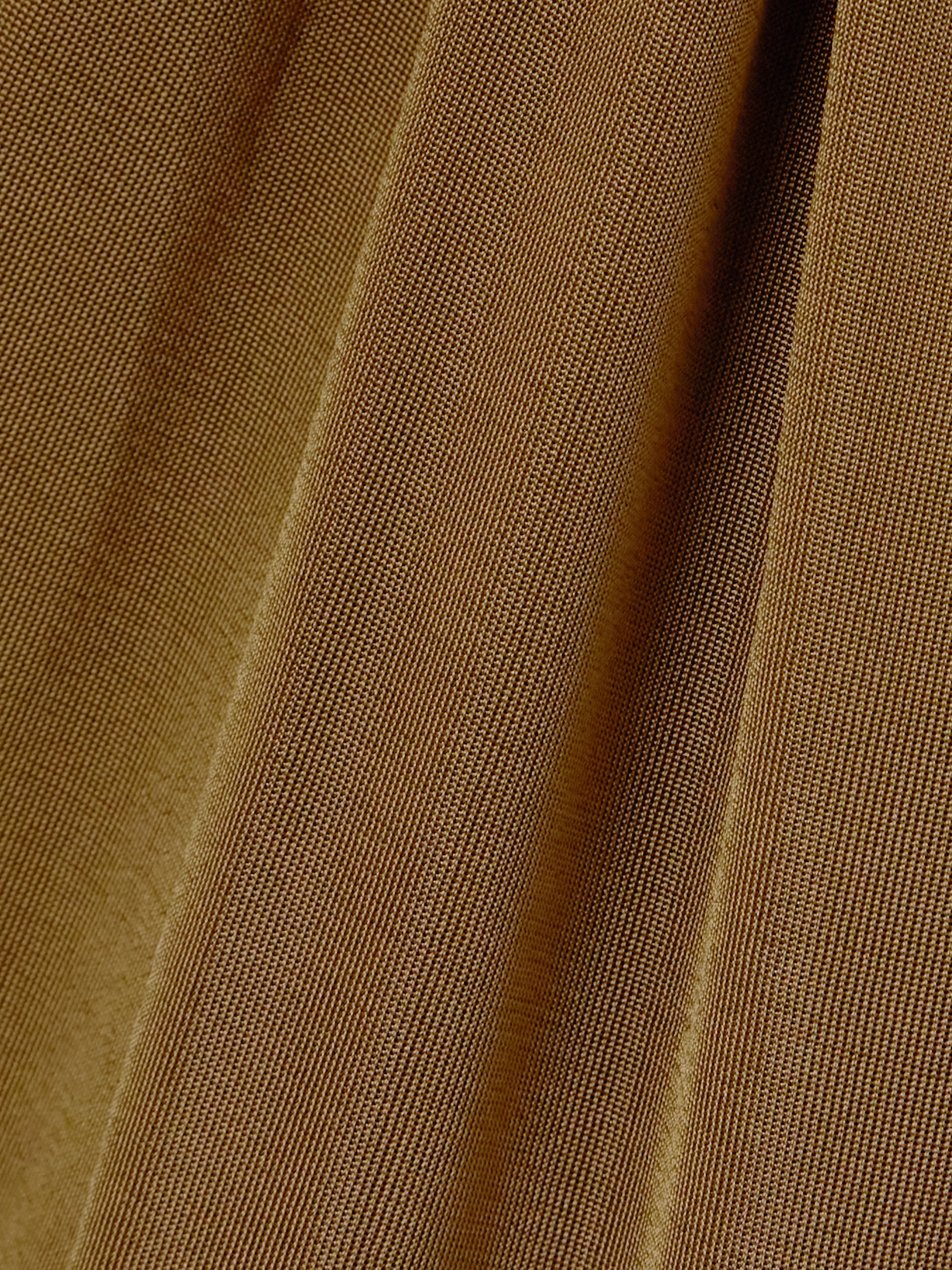 Tom Ford Twist-front chiffon-trimmed jersey gown thumbnail