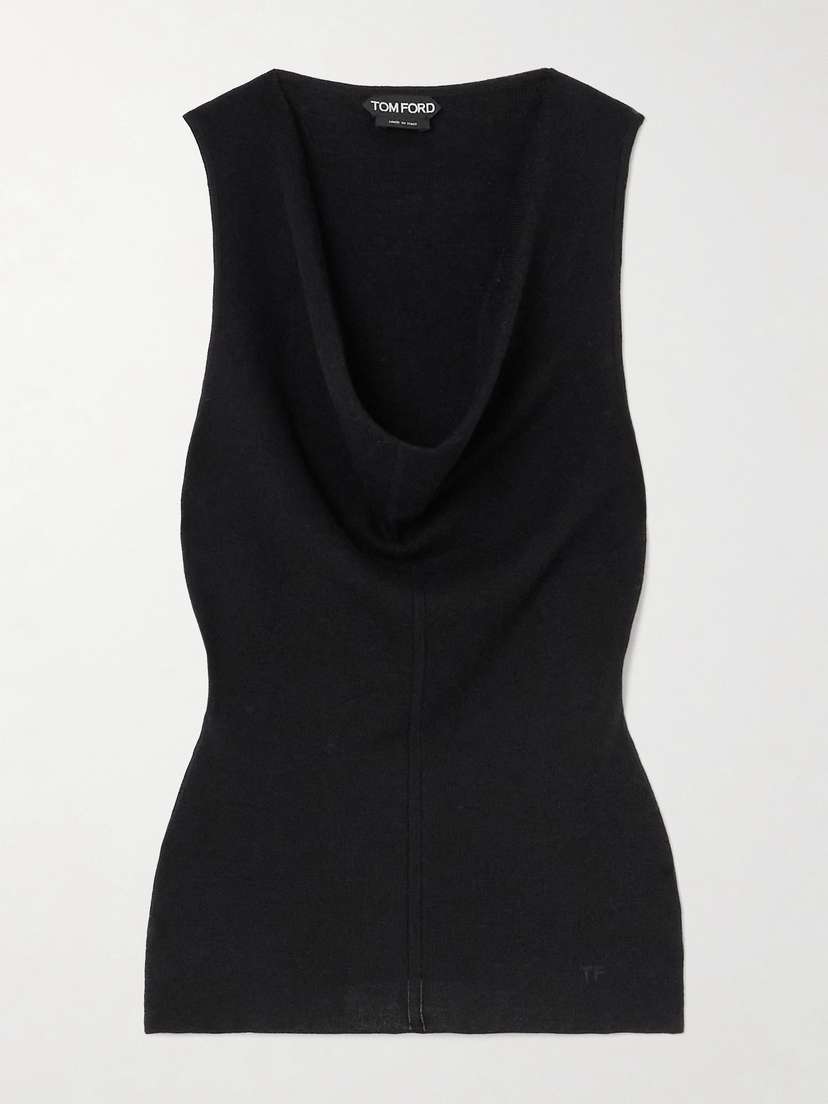 Tom Ford Draped Wool Tank