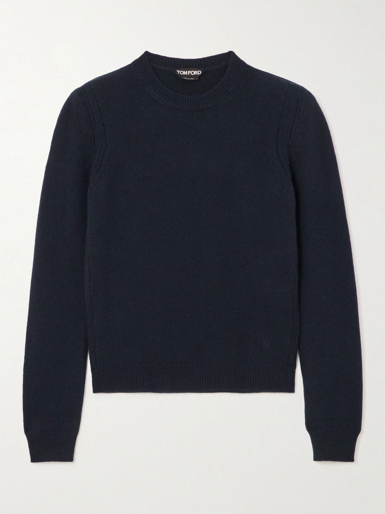 Tom Ford Cashmere Sweater In Blue