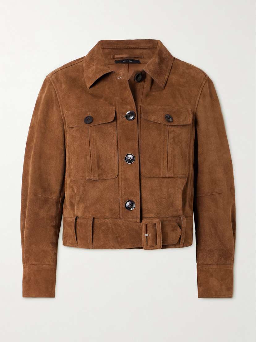 Tom Ford Belted Suede Jacket
