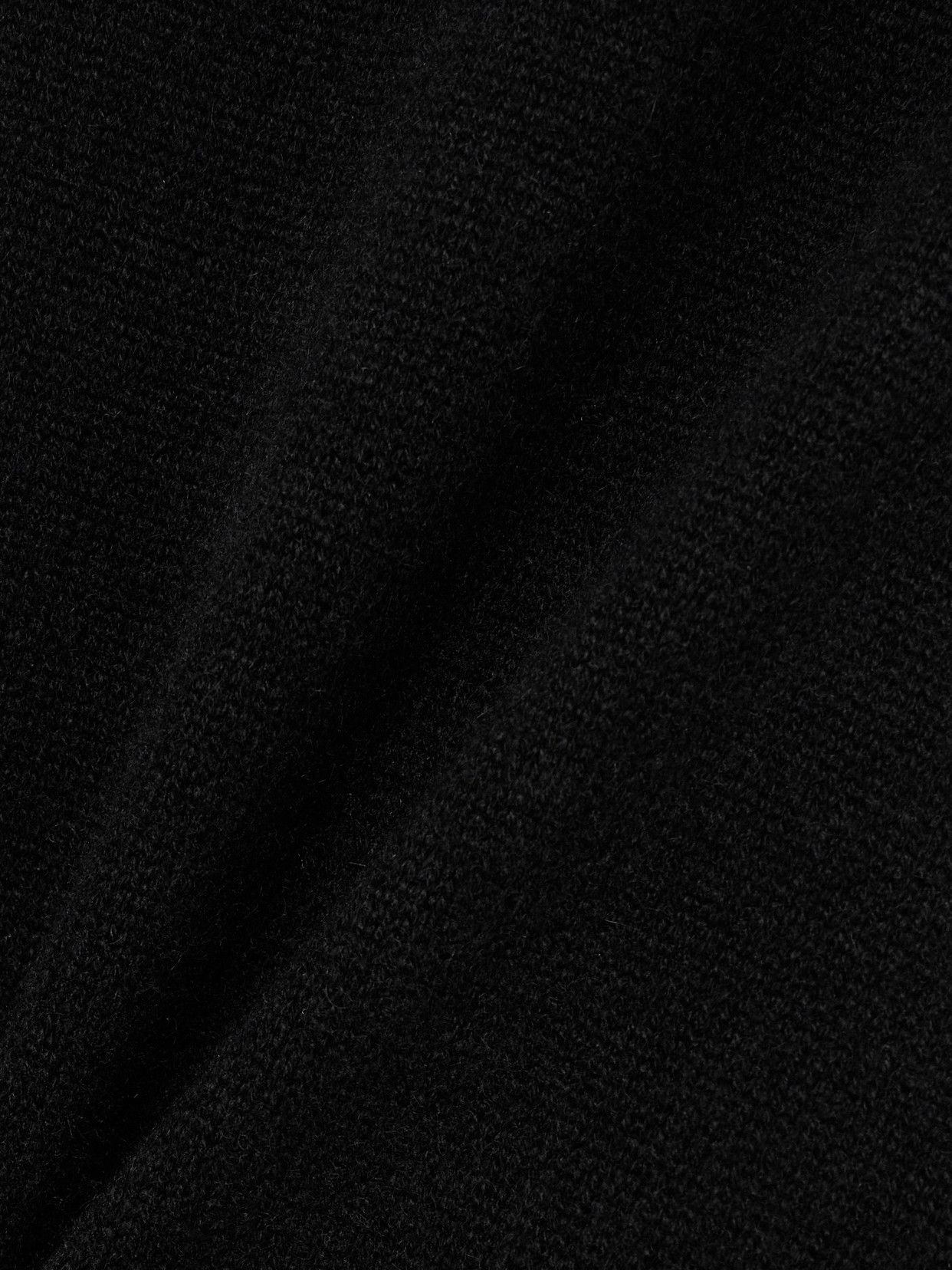 Tom Ford Cutout Cashmere Turtleneck Midi Dress In Black