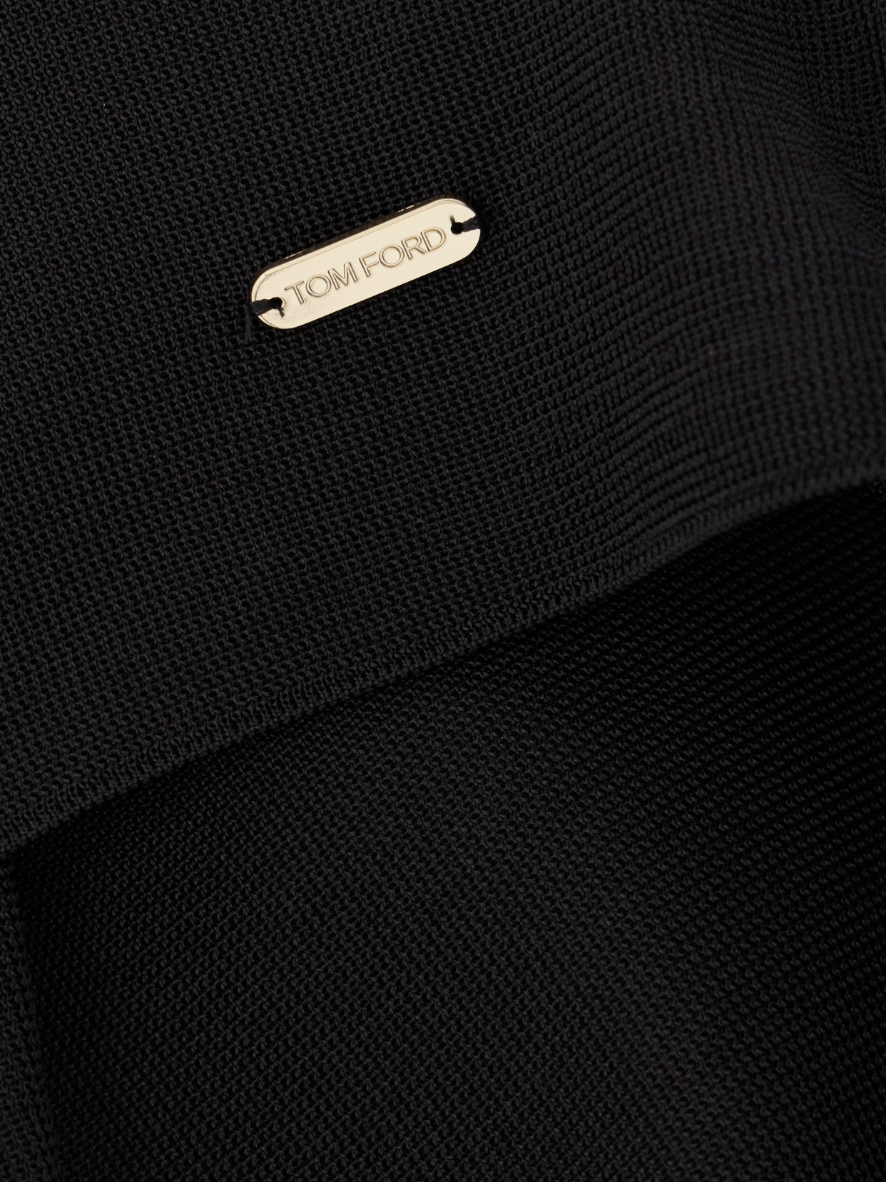 TOM FORD EMBELLISHED SILK TANK