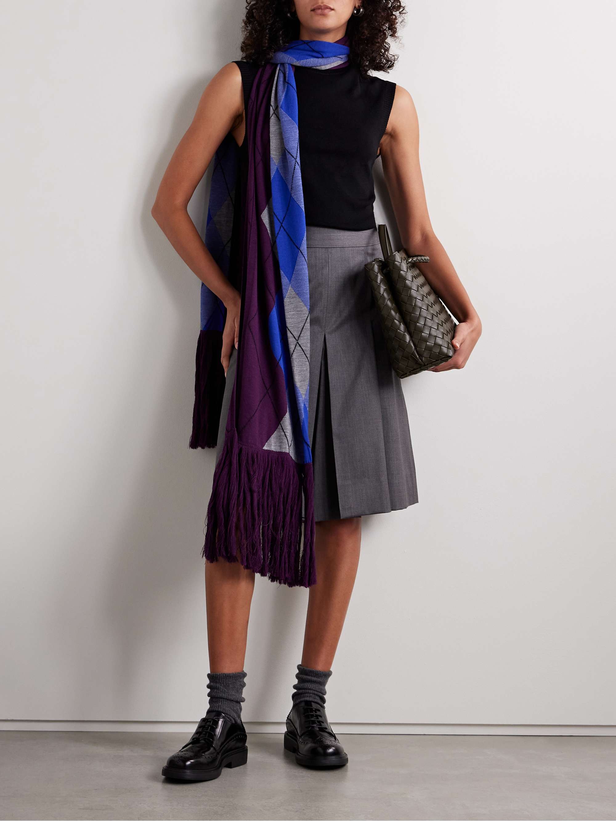 Net a porter burberry scarf hotsell