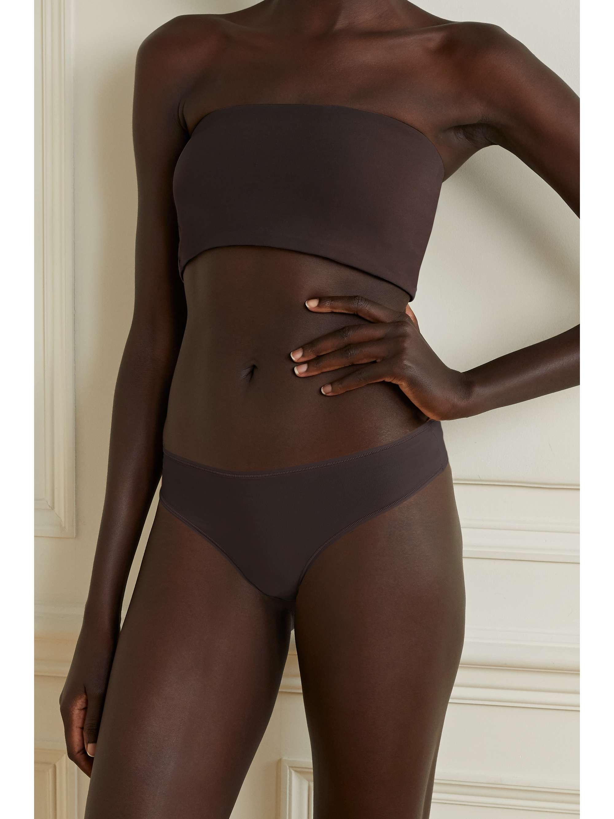 SKIMS Fits Everybody thong - Navy