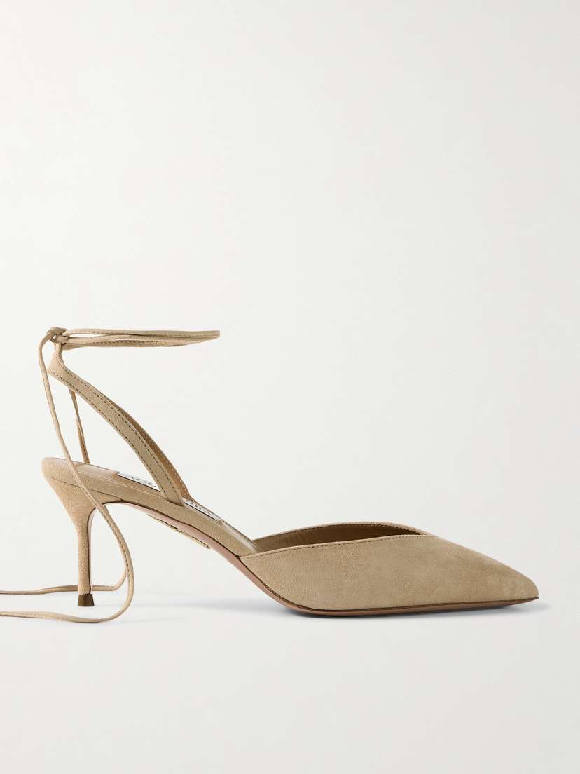 Aquazzura Beyond 65 Suede Pumps