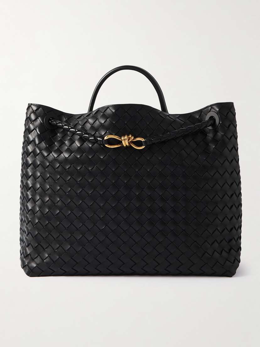 Bottega Veneta Andiamo Large Intrecciato Leather Tote
