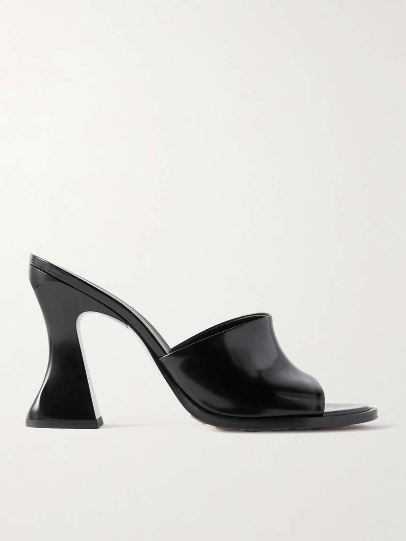 Bottega Veneta Cha-cha Patent-leather Mules