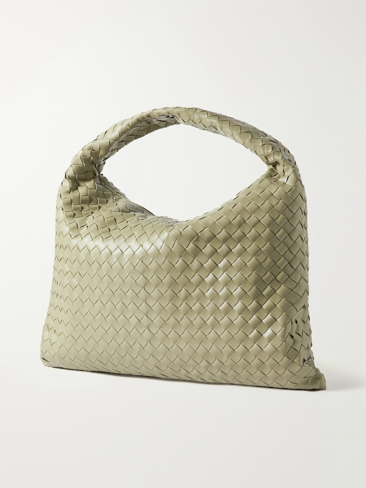 Hop Large Intrecciato Leather Tote