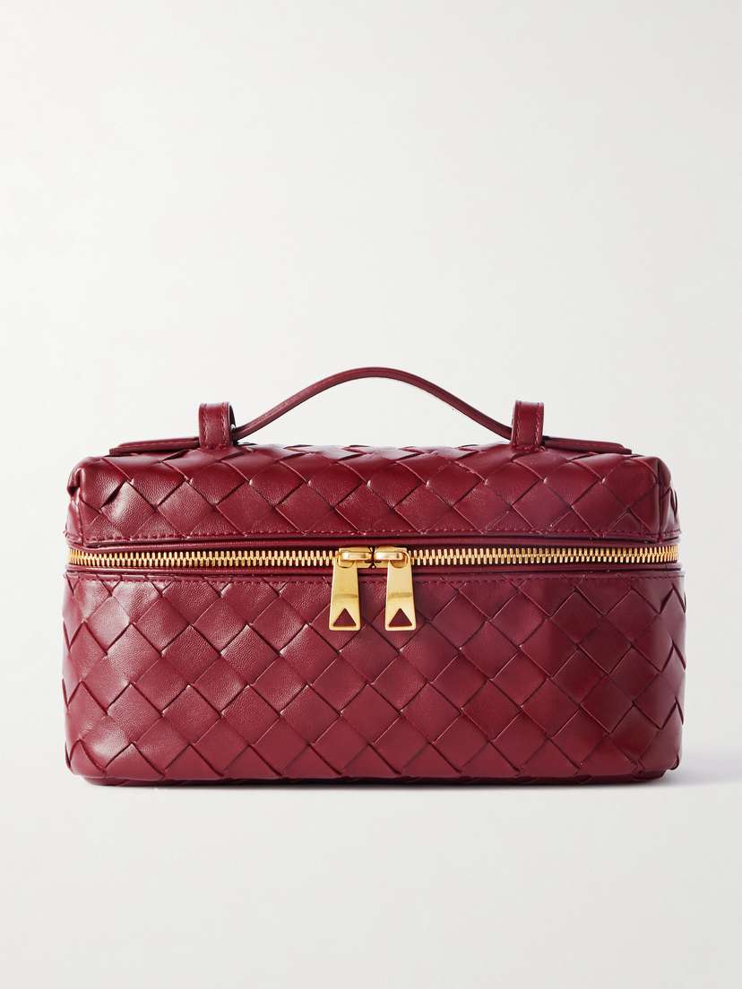 Bottega Veneta Bang Bang Vanity Intrecciato Leather Tote