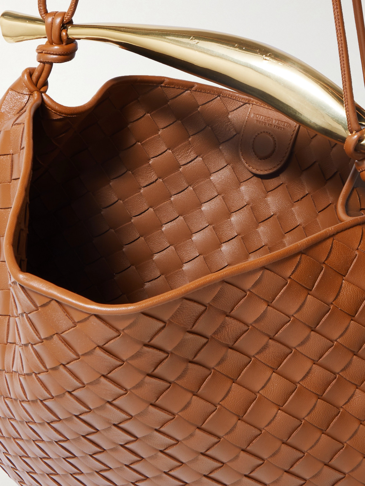 Sardine Medium Intrecciato Shoulder Bag