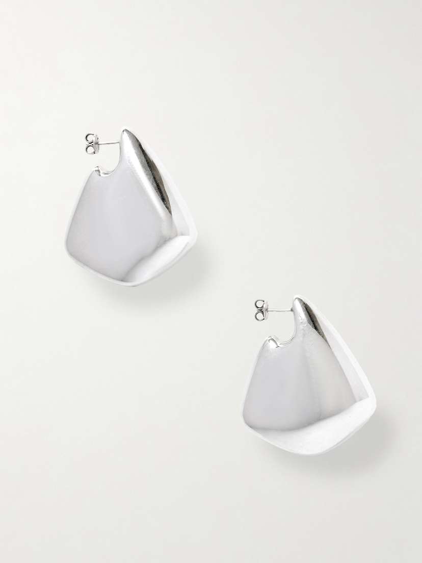 Bottega Veneta Sterling Silver Earrings