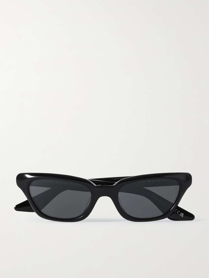 Oliver Peoples + Khaite 1983c Cat-eye Acetate And Gold-tone Sunglasses
