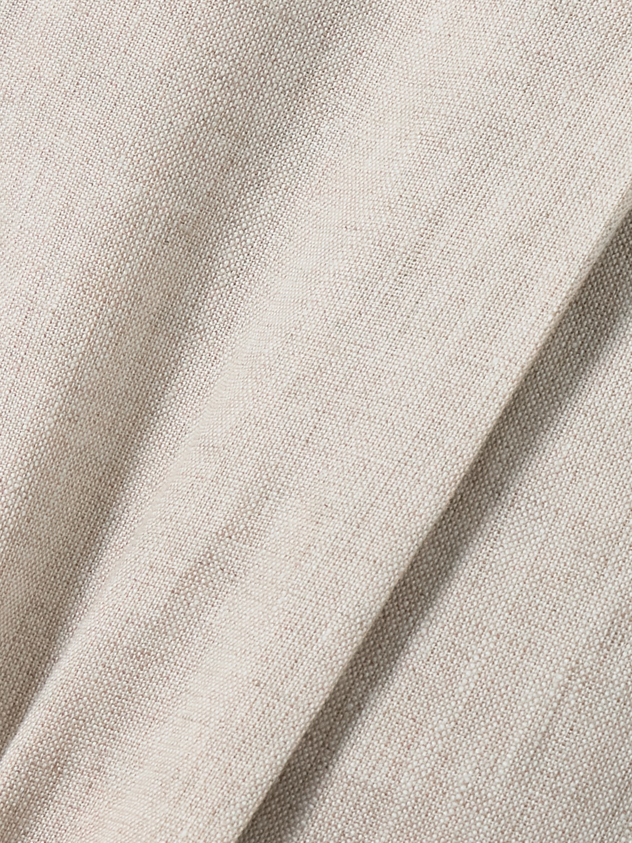 Brunello Cucinelli Pleated Linen Wide-leg Pants In Neutrals