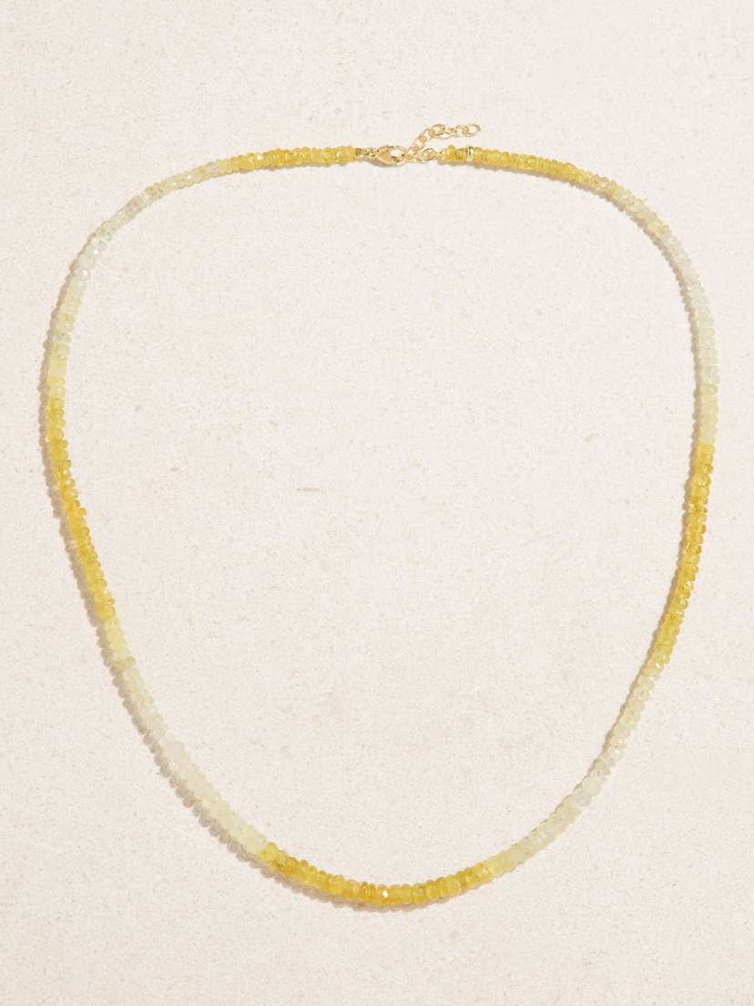 JIA JIA Gold Sapphire Necklace