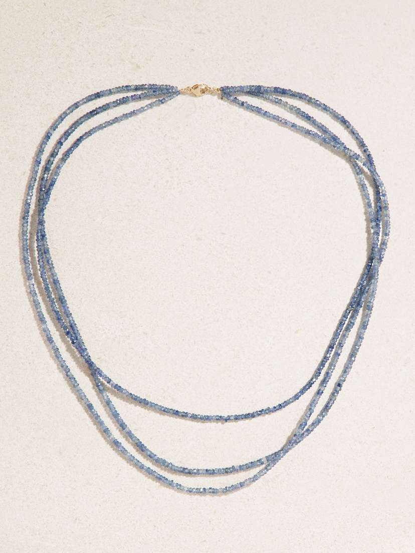 JIA JIA 14-karat Gold Sapphire Necklace