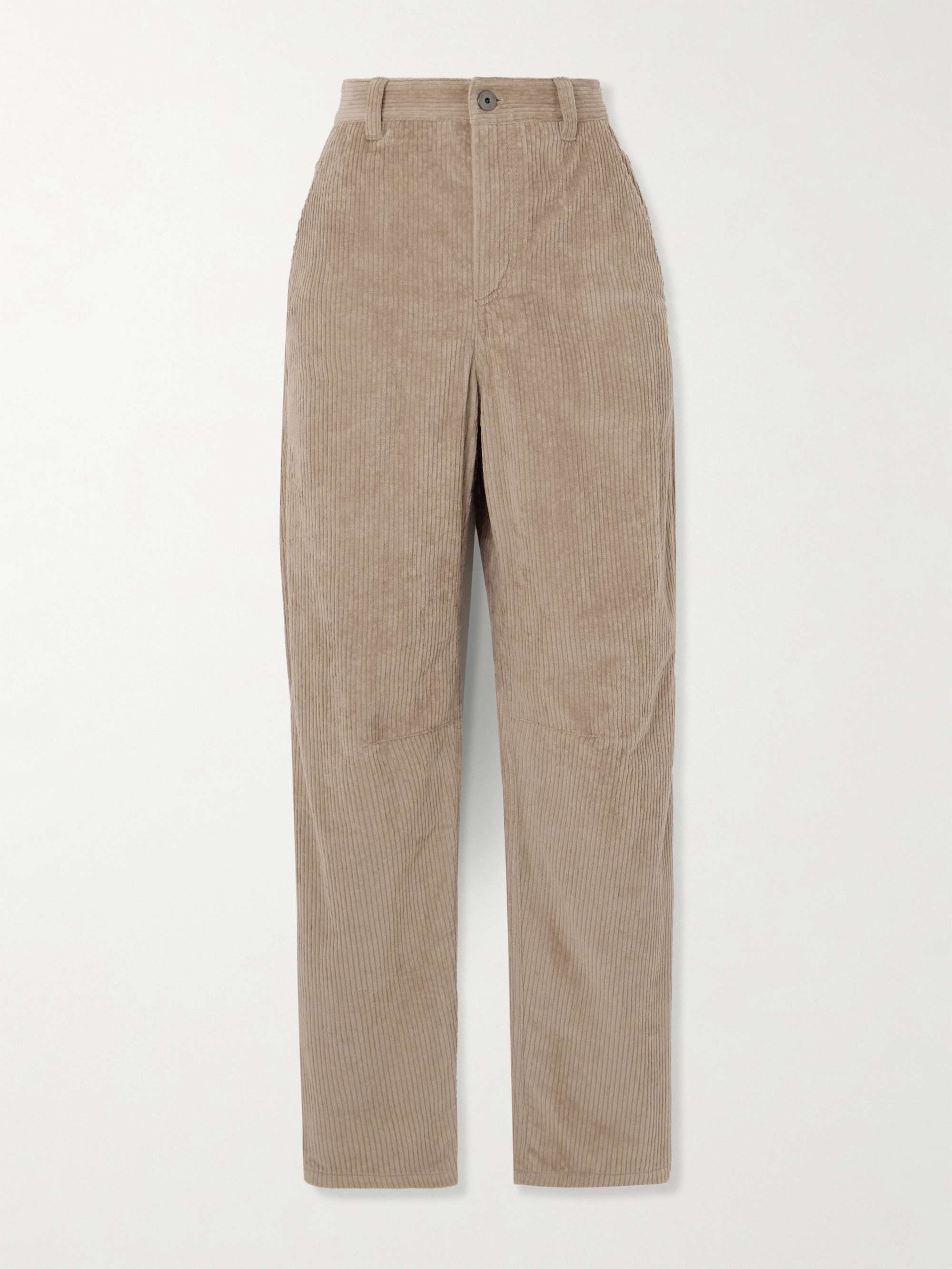 Striped corduroy pants outlet