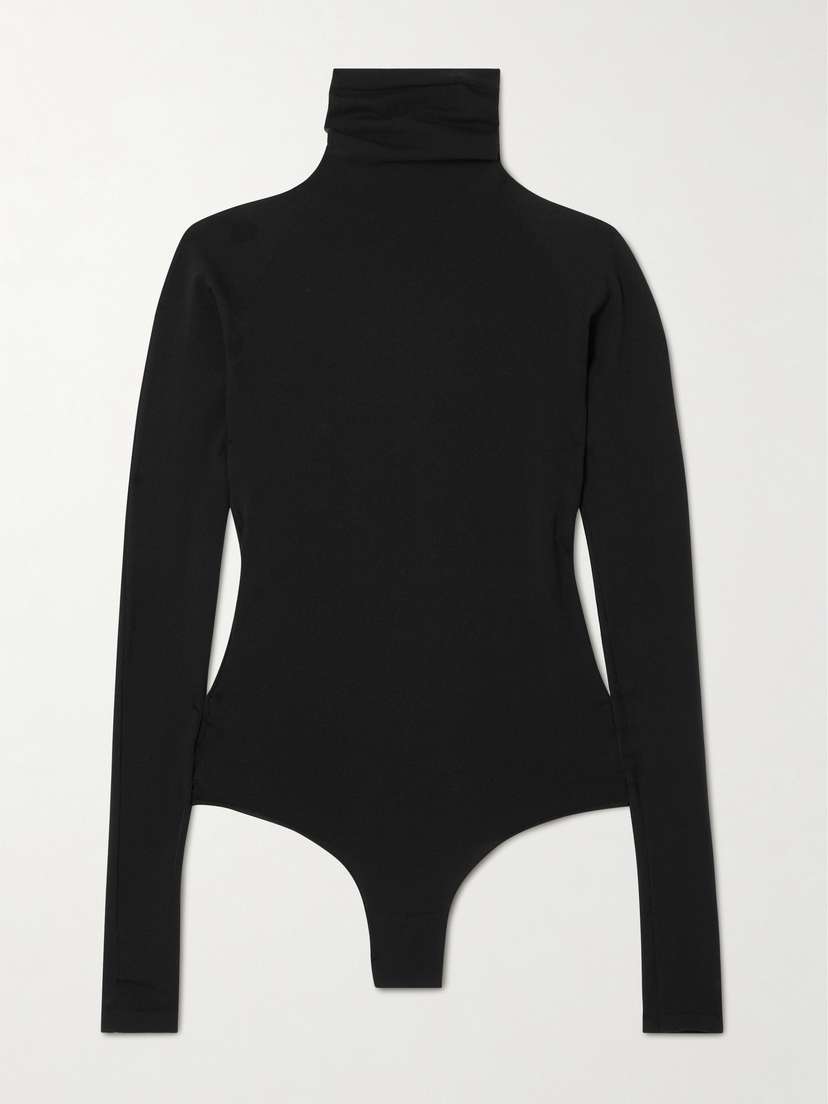 Alaïa Jersey Turtleneck Bodysuit