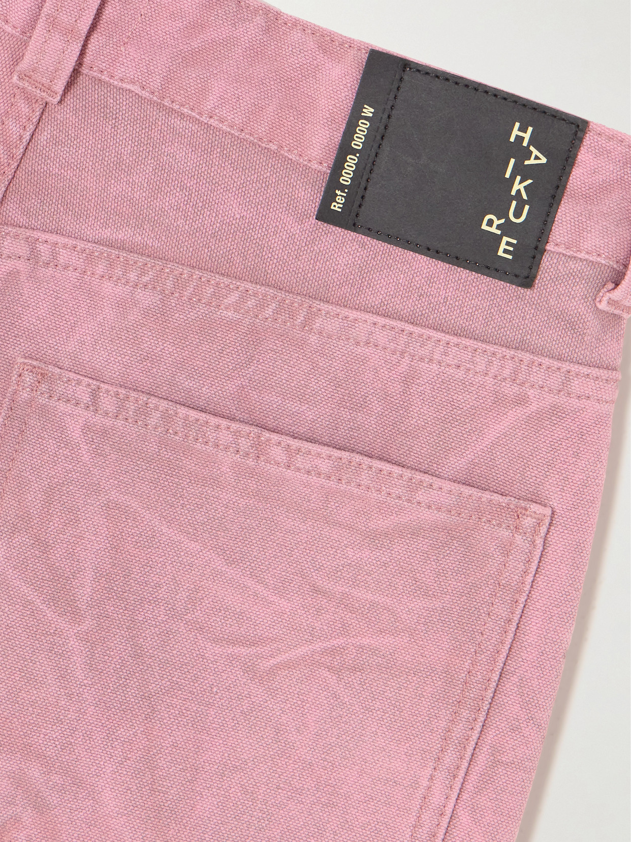 Haikure Winona Straight-leg Jeans In Pink