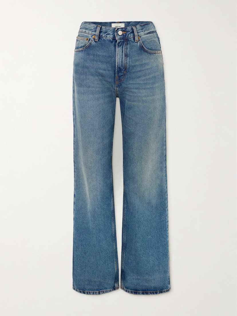 Haikure Korea High-rise Wide-leg Jeans