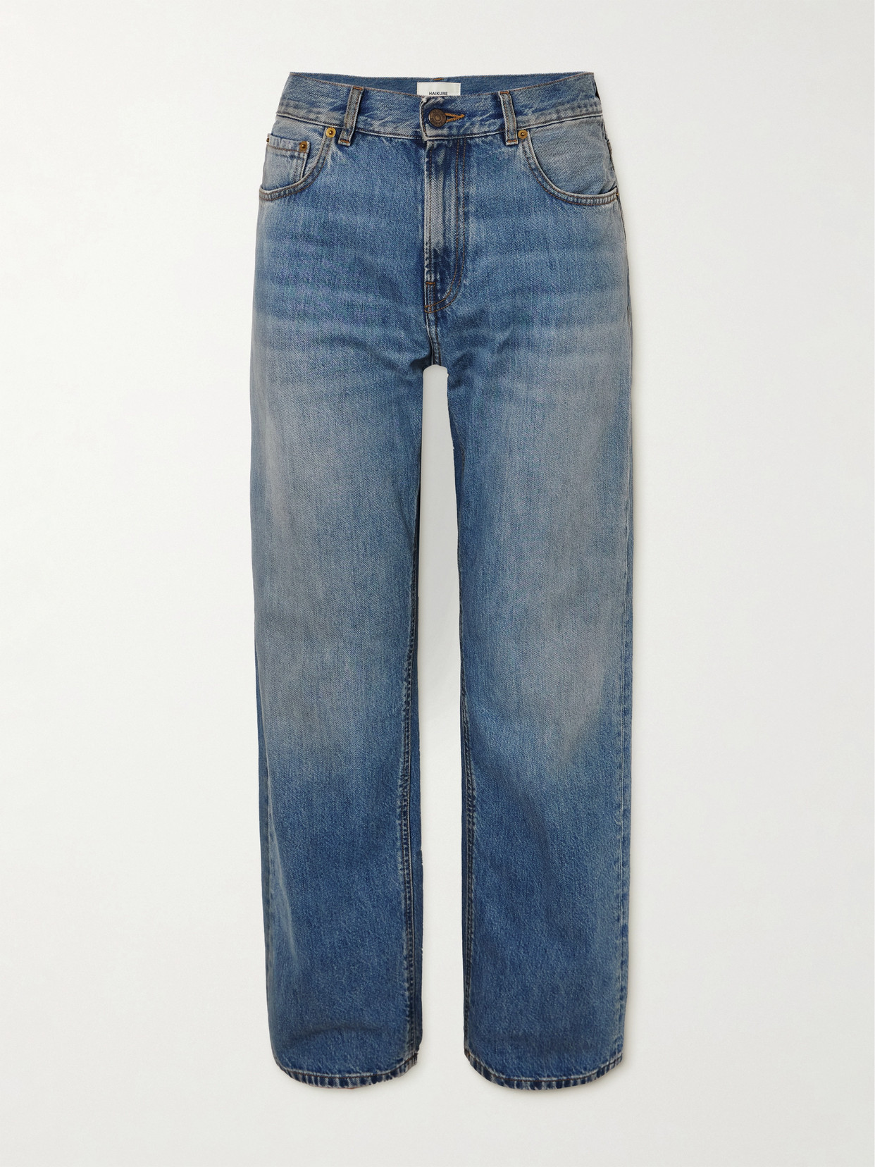 Haikure - Bonnie Straight-leg Boyfriend Organic Jeans - Blue