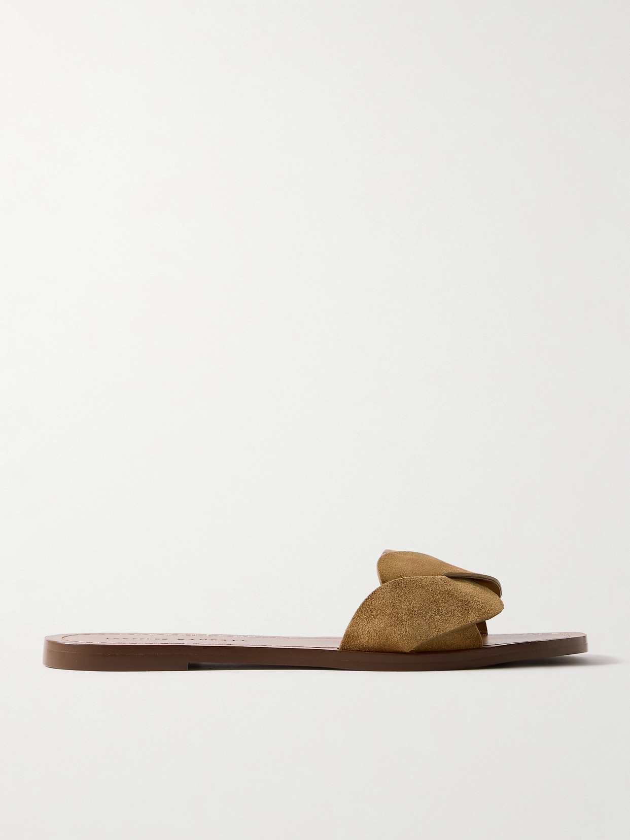 Loeffler Randall Willajo Woven Suede Sandals In Brown