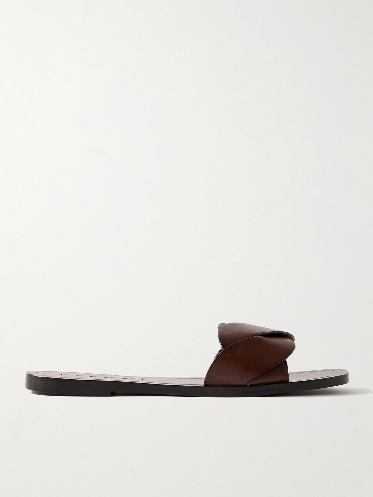 Loeffler Randall Willajo Woven Leather Sandals In Brown