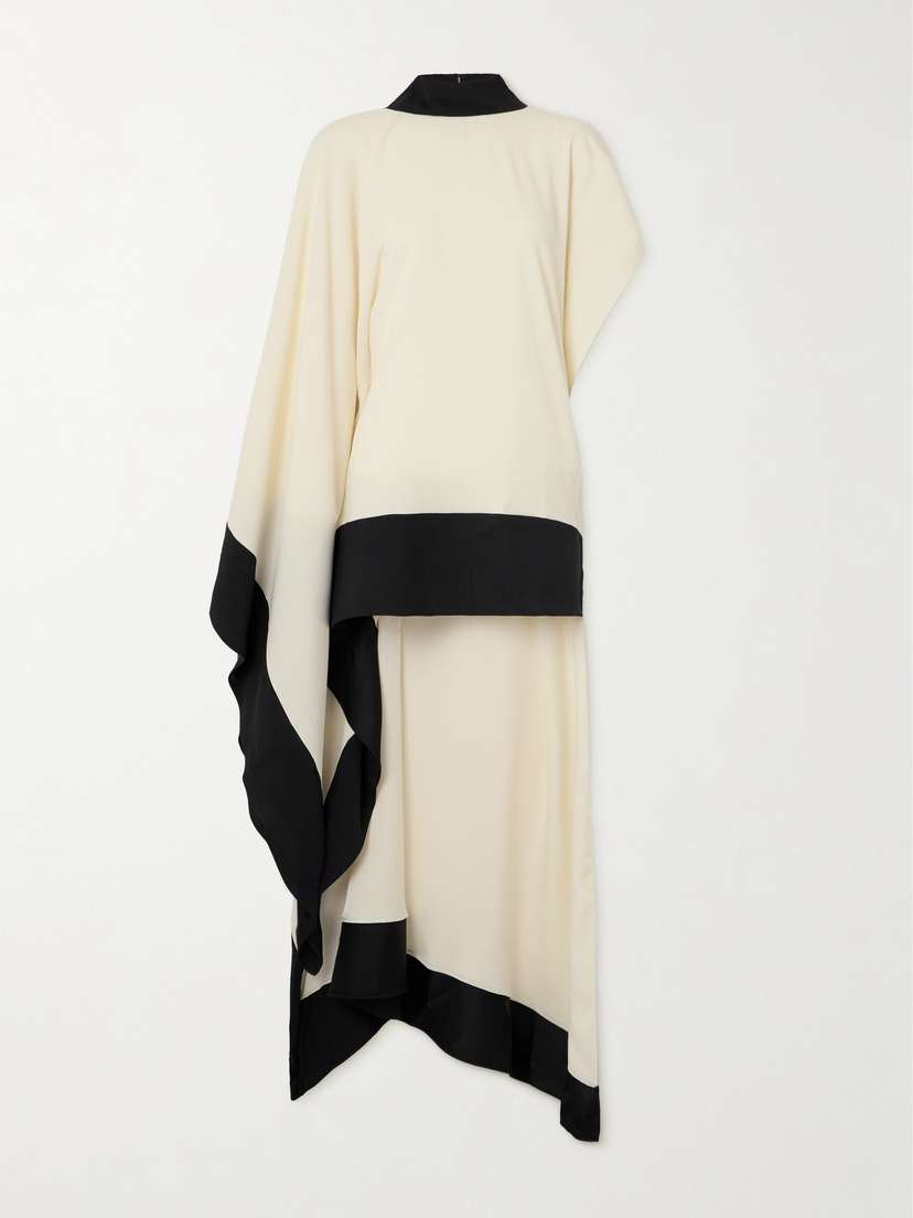 Taller Marmo California Crepe And Cady Mini Dress