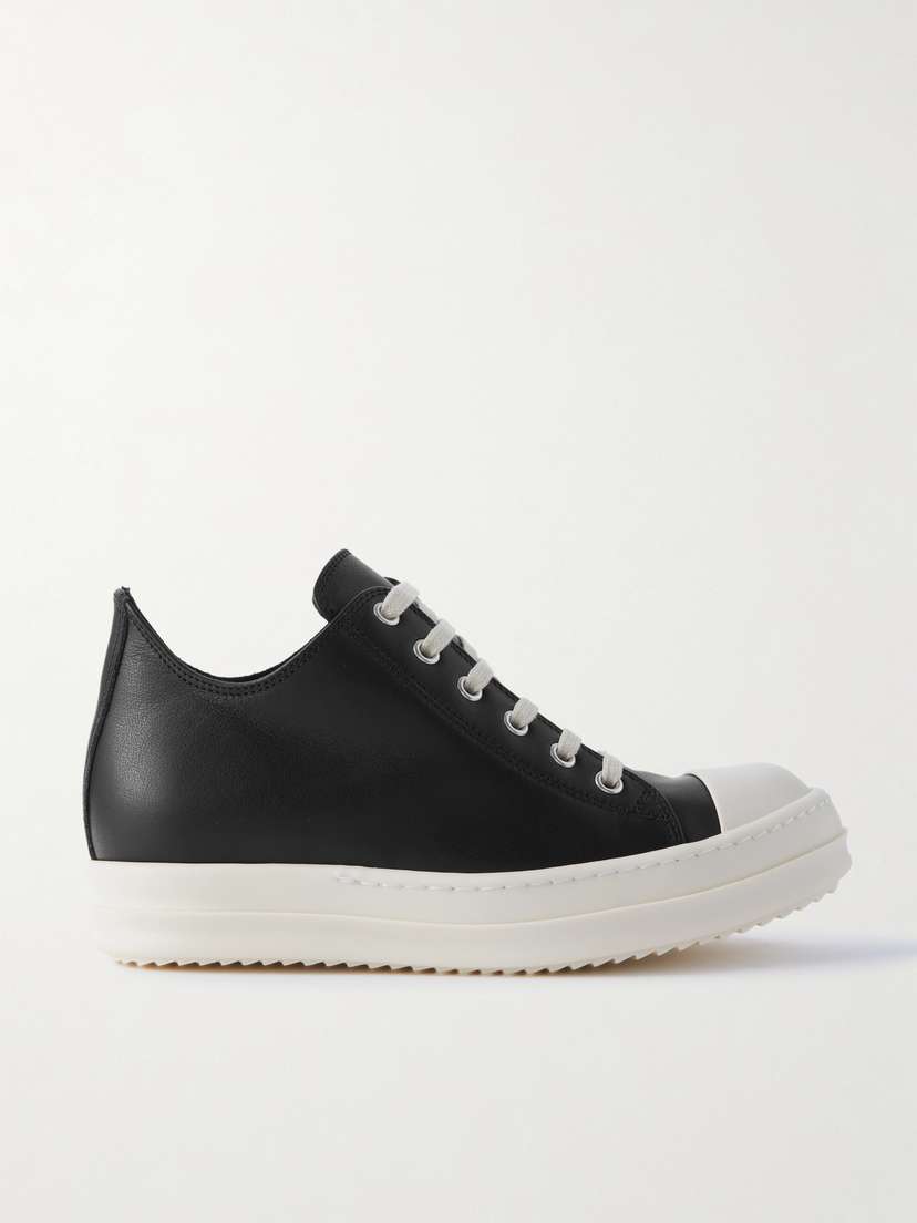 Rick Owens Leather Sneakers