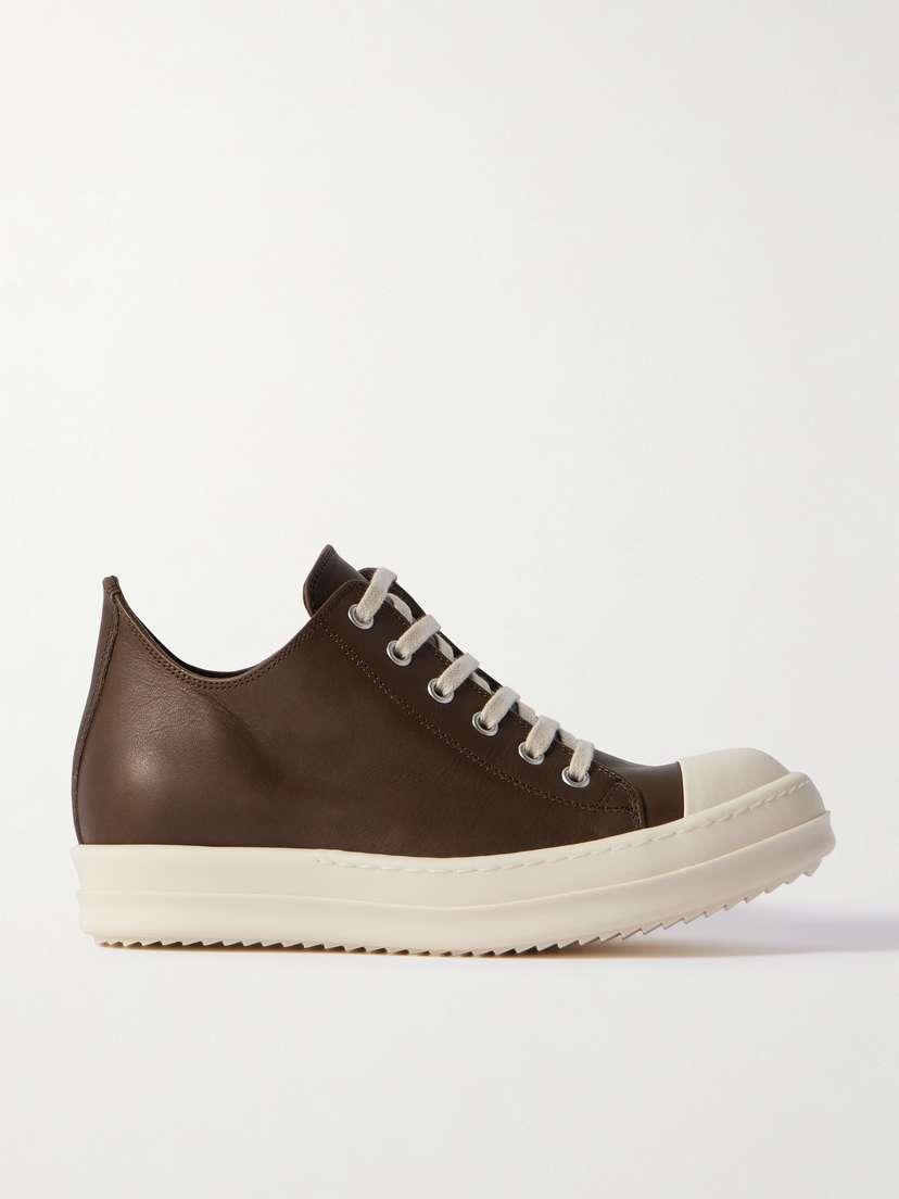 Rick Owens Leather Sneakers