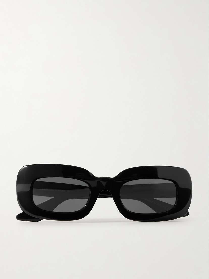 Oliver Peoples + Khaite 1966c Oversized Rectangular-frame Acetate Sunglasses