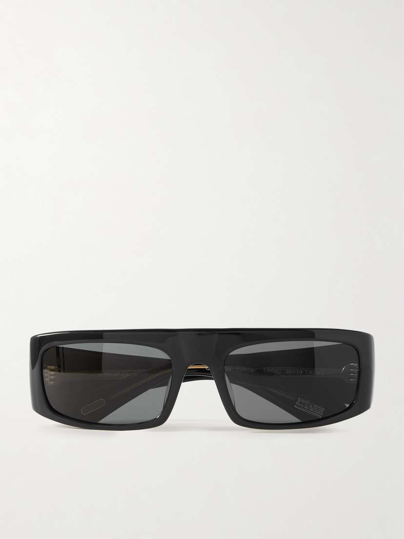 Oliver Peoples + Khaite 1979c Rectangular-frame Acetate Sunglasses