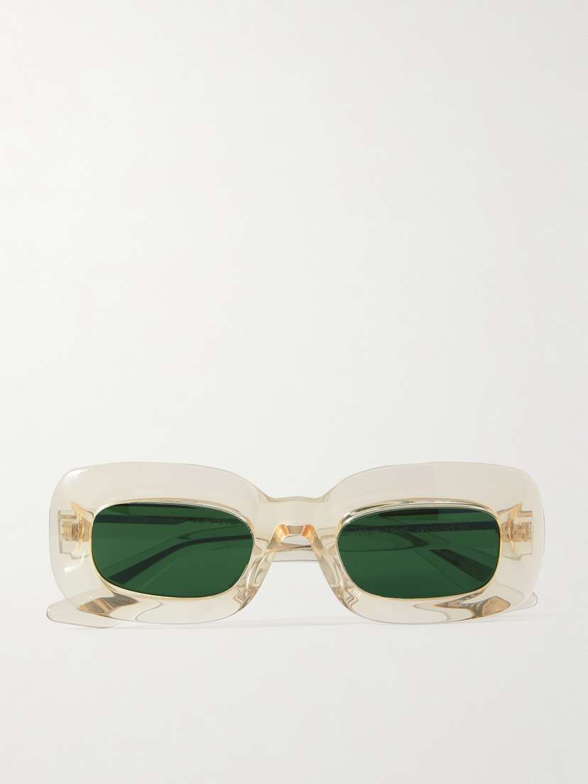 Oliver Peoples + Khaite 1966c Oversized Rectangular-frame Acetate Sunglasses