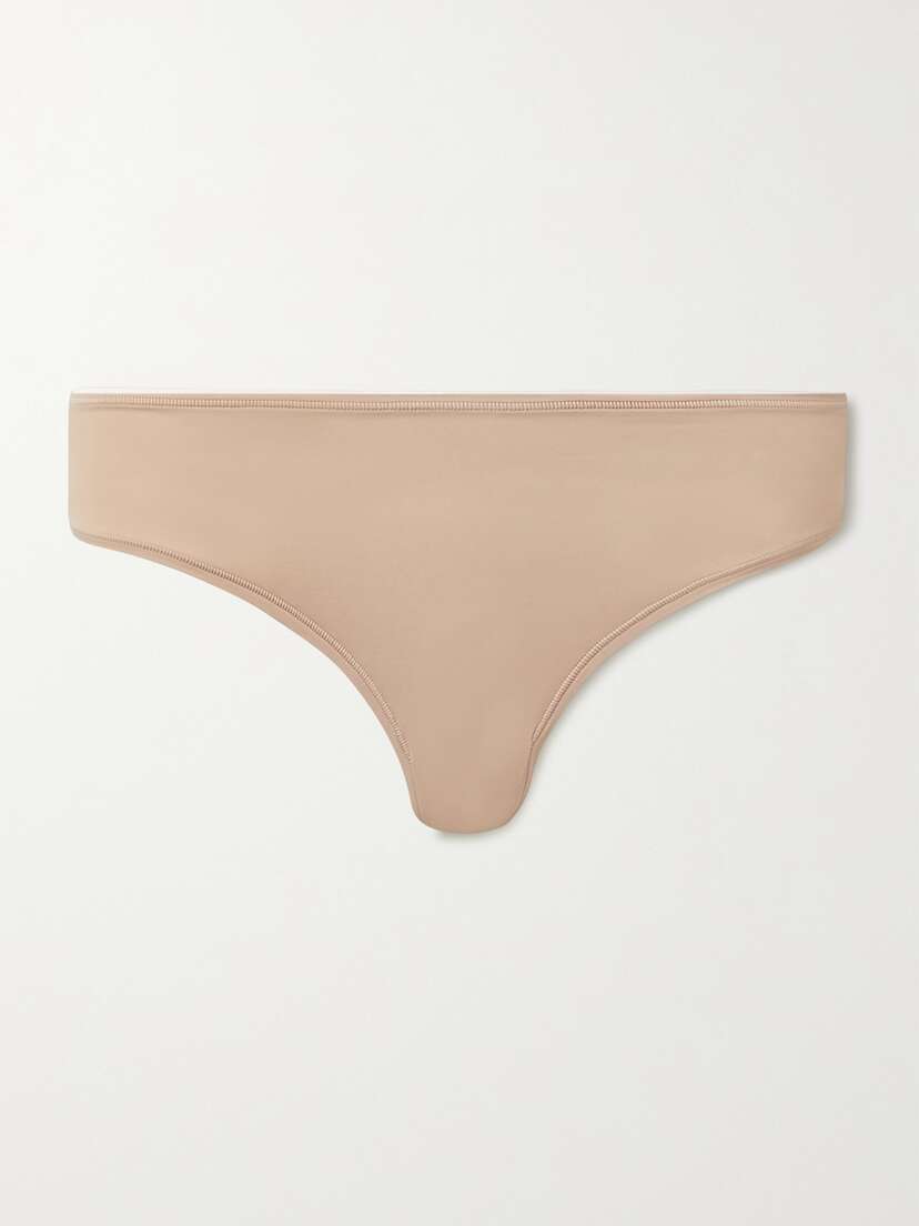 Skims Fits Everybody Thong - Clay