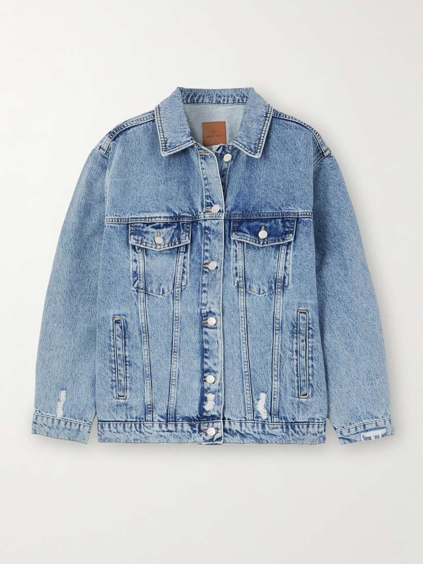 Anine Bing Rory Denim Jacket - x large