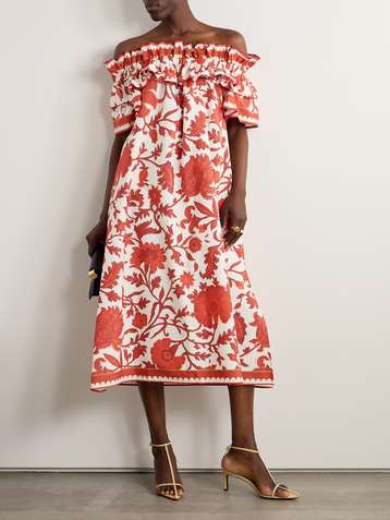 ラ・ダブル・ジェイ レディース ワンピース トップス Swing Boxy Floral Minidress eden ラ・ダブル・ジェイ レディース ワンピース トップス Swing Boxy Floral Minidress eden