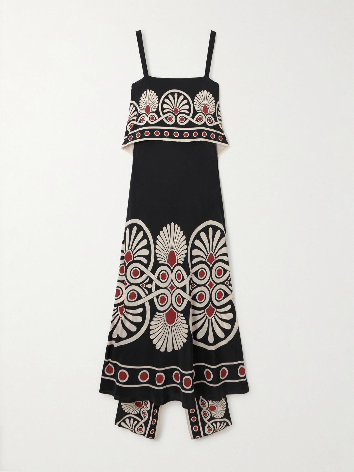 La Doublej La Double J Woman Maxi Dress Black Size L Silk