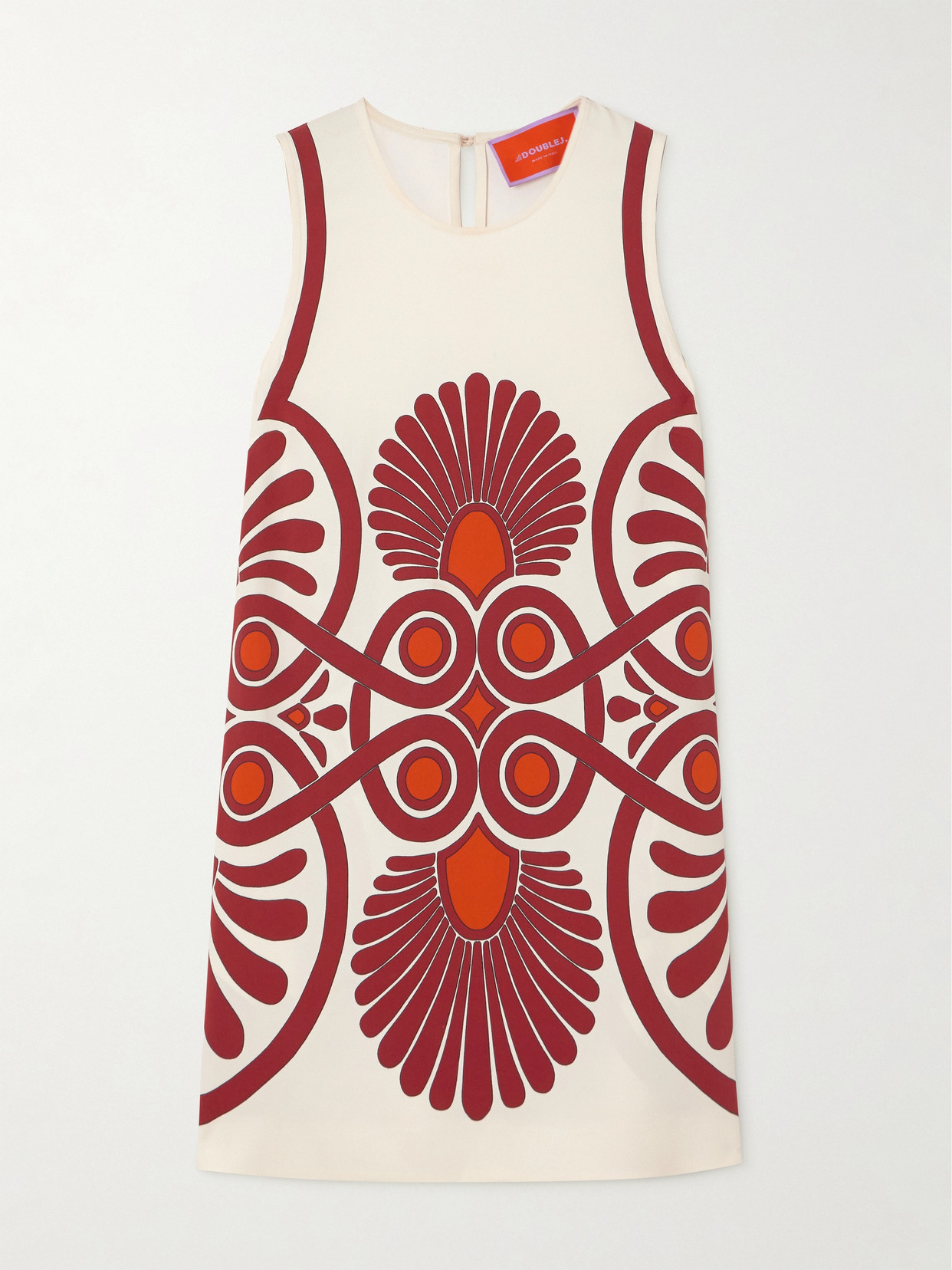 La Doublej Stretch Tunic In Red