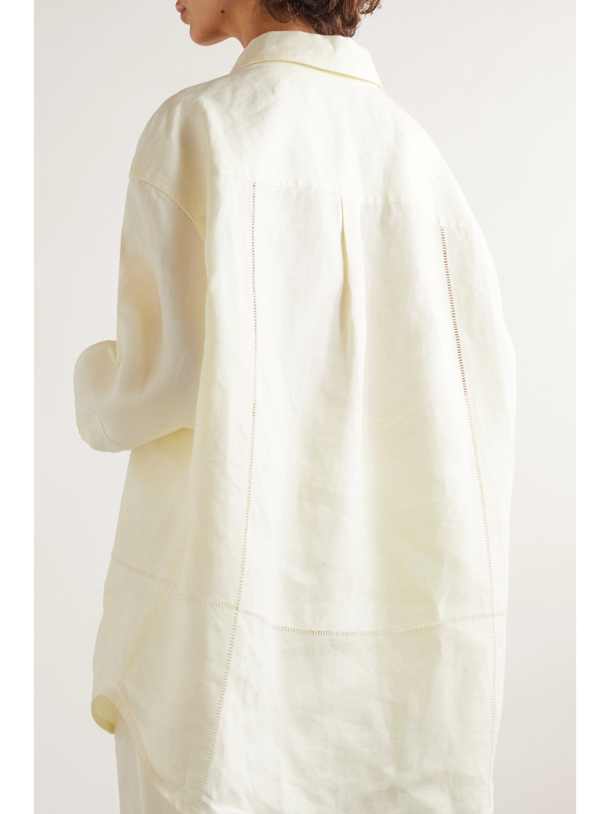 Embroidered Linen Shirt