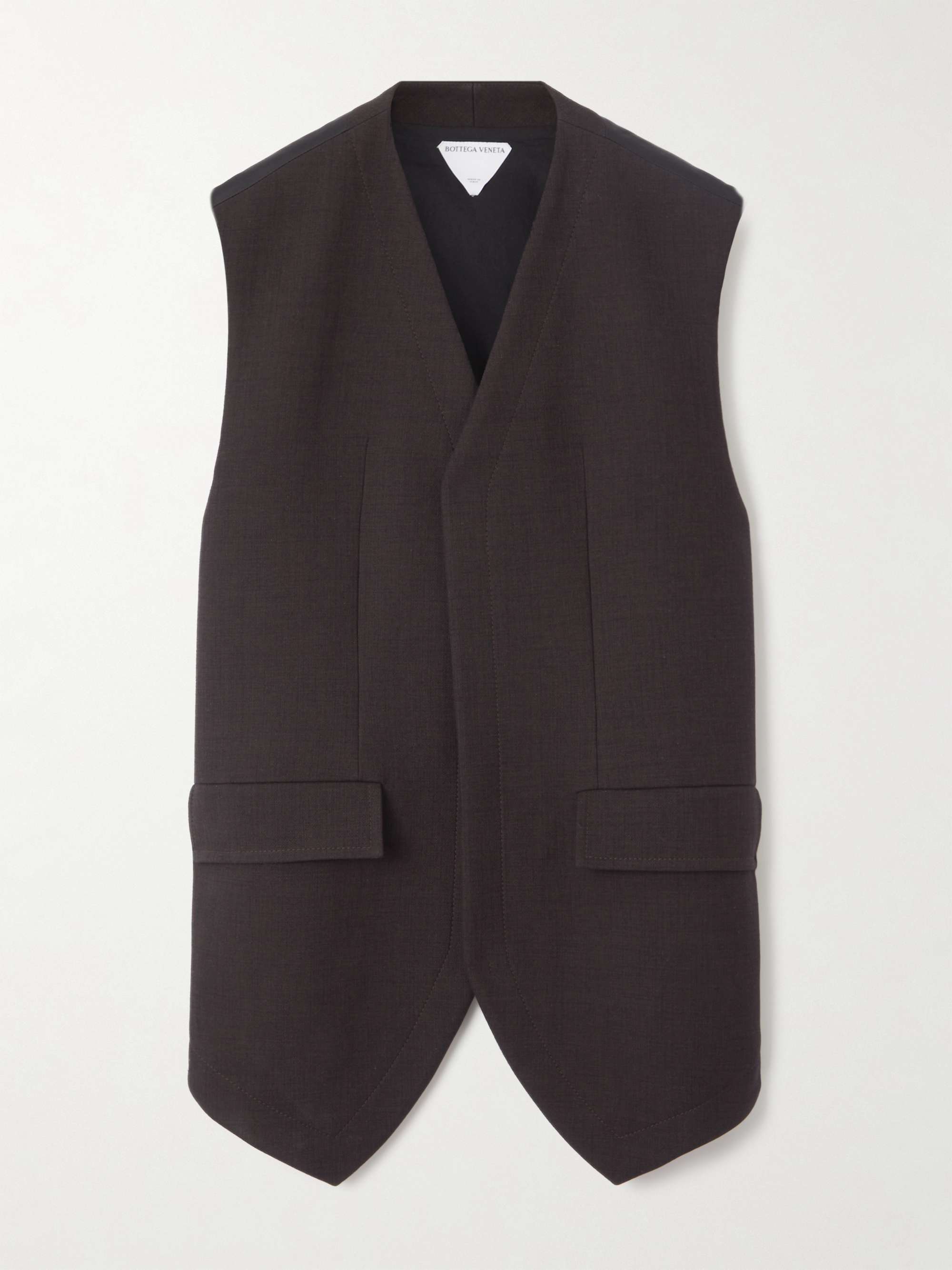 LADIES BELTED VEST CREPE JUMPER SET