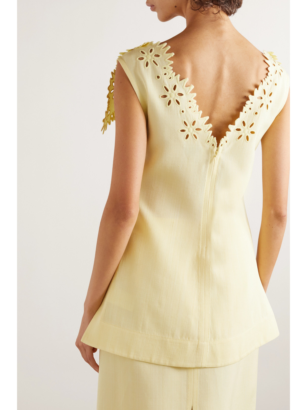 Layered Broderie Anglaise Top