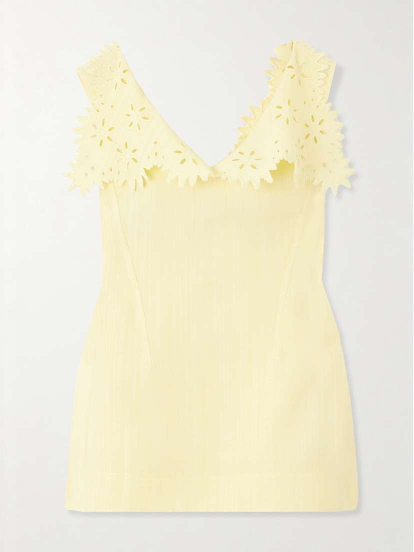 Bottega Veneta Layered Broderie Anglaise Top